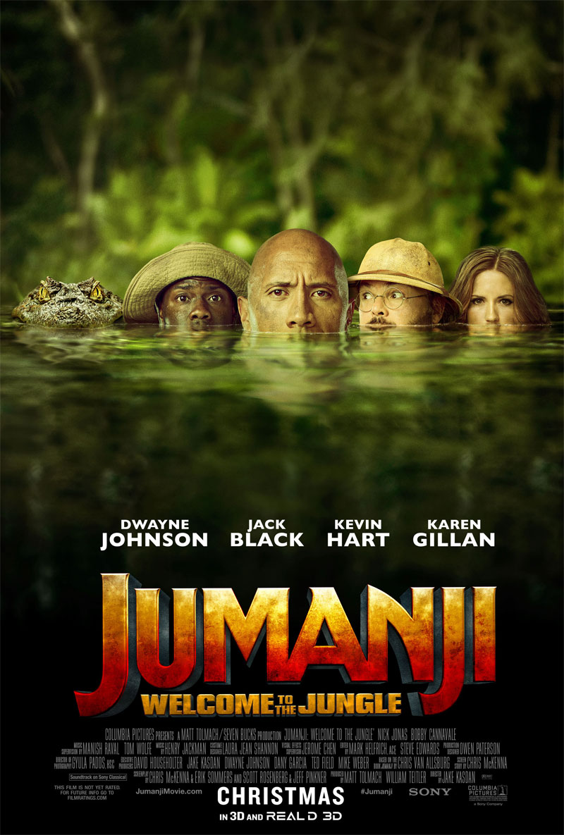 Jumanji: Benvenuti nella giungla, un nuovo poster del film