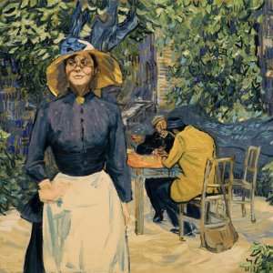 Loving Vincent: un momento del film