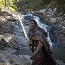 Thor: Ragnarok, Idris Elba in una scena del film
