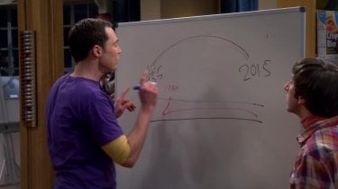 The Big Bang Theory: una scena dell'episodio L'attenuazione della concentrazione