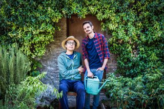 Il Vegetale: Gennaro Nunziante e Fabio Rovazzi sul set