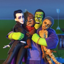 Monster Family: un'immagine del film d'animazione