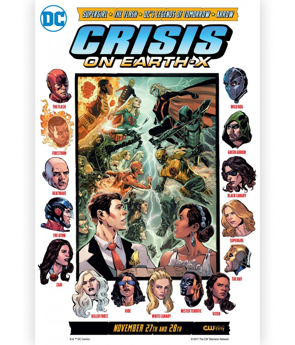 Crisis on Earth-X: il poster del crossover