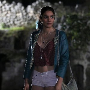 Chi m'ha visto: Mariela Garriga in una scena del film