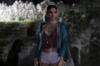 Chi m'ha visto: Mariela Garriga in una scena del film