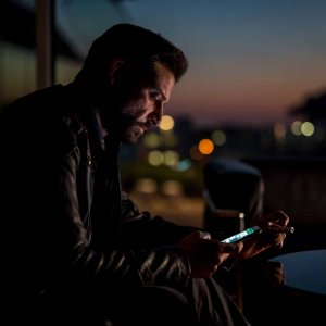 Il contagio: Maurizio Tesei in un momento del film