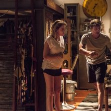 Nove lune e mezza: Claudia Gerini e Giorgio Pasotti in una scena del film