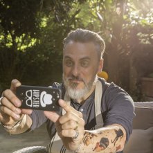 Nove lune e mezza: Massimiliano Vado in un momento del film