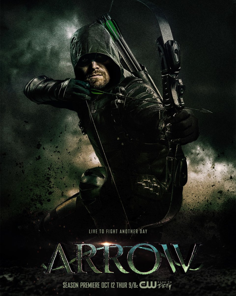 Arrow: Stephen Amell nella nuova locandina della stagione 6