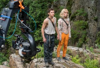 Chaos Walking: Daisy Ridley e Tom Holland sul set del film