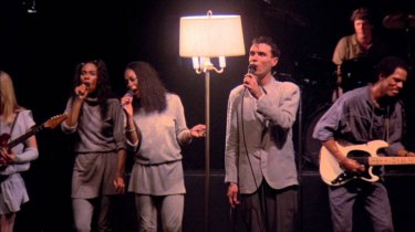 Stop Making Sense: un'immagine del documentario di Demme