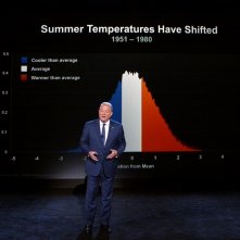 Una scomoda verità 2: Al Gore durante una presentazione in una scena del documentario