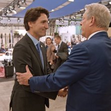 Una scomoda verità 2: Al Gore insieme a Justin Trudeau in una scena del documentario