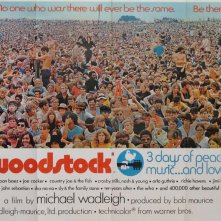 Woodstock: una locandina del film di Michael Wadleigh