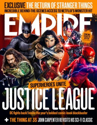Justice League, la copertina di Empire