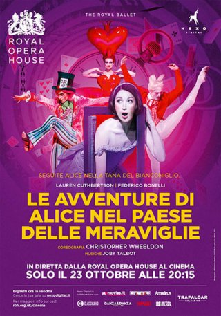 Locandina di Royal Opera House: Le avventure di Alice nel Paese delle Meraviglie