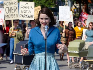 The Marvelous Mrs. Maisel: una scena della commedia targata Amazon