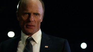 Geostorm: Ed Harris in una scena del film