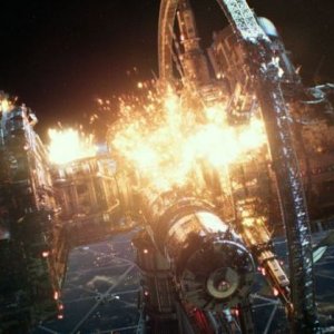 Geostorm: una scena del film