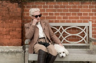 Mistero a Crooked House: Glenn Close in un momento del film