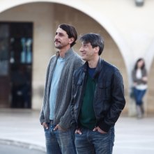 Non c'è campo: Corrado Fortuna in una scena del film