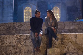 Non c'è campo: Vanessa Incontrada e Corrado Fortuna in una scena del film
