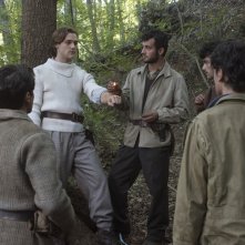 Una questione privata: Lorenzo Richelmy e Francesco Turbanti in una scena del film