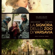 Locandina di La signora dello zoo di Varsavia