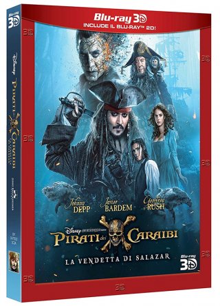 Il blu-ray di Pirati dei Caraibi: la vendetta di Salazar
