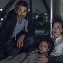 Flatliners - Linea mortale: Diego Luna, Ellen Page e Nina Dobrev in una scena del film