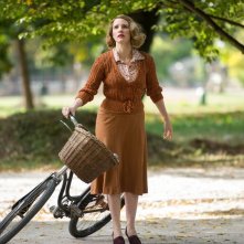 La signora dello zoo di Varsavia: Jessica Chastain in un momento del film