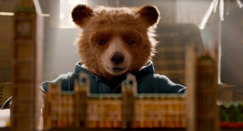 Primo piano dell'orso Paddington in Paddington 2