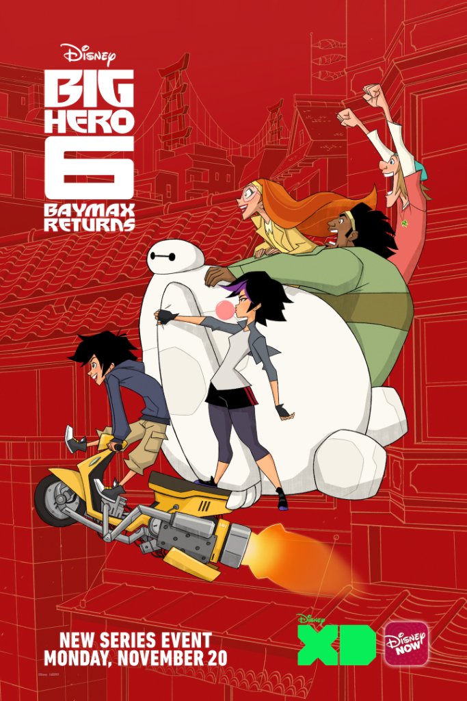 Big Hero 6: un poster del film tv Baymax Returns