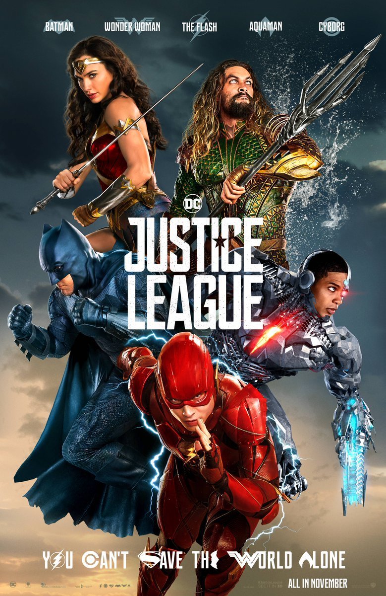 Justice League: un poster del film