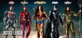 Justice League: un banner dei protagonisti