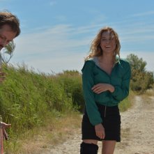 All That Divide Us: Nicolas Duvauchelle e Diane Kruger in una scena del film