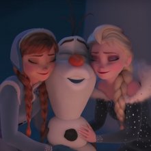 Frozen - Le avventure di Olaf: una scena del corto d'animazione