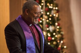 Last Flag Flying: Laurence Fishburne in una scena del film
