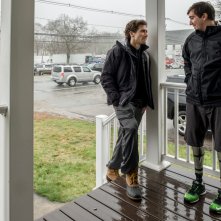 Stronger: Jake Gyllenhaal e Jeff Bauman in un'immagine del film