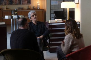 Terapia di coppia per amanti: Pietro Sermonti, Sergio Rubini e Ambra Angiolini in un'immagine del film