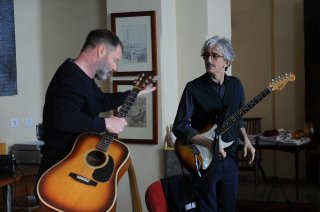 Terapia di coppia per amanti: Pietro Sermonti e Sergio Rubini in una scena del film