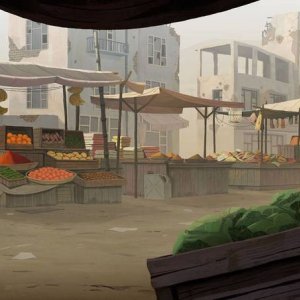 I Racconti di Parvana - The Breadwinner: una scena del film d'animazione