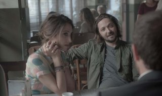The Place: Silvia D'Amico e Silvio Muccino in una scena del film