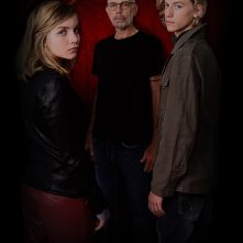 Il ragazzo invisibile - Seconda generazione: Gabriele Salvatores, Ludovico Girardello e Galatéa Bellugi sul set del film