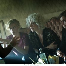 Il ragazzo invisibile - Seconda generazione: Gabriele Salvatores, Ksenia Rappoport, Ludovico Girardello e Galatéa Bellugi sul set del film