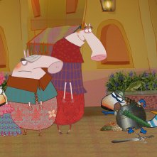 Pipì, Pupù e Rosmarina in Il mistero delle note rapite: un'immagine tratta dal film d'animazione