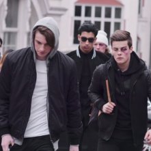 Skam:Herman Tommeraas, Thomas Hayes, Nadim Lahlahi in una scena