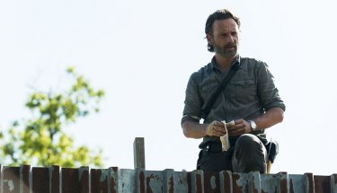 The Walking Dead: una scena dell'episodio Mercy