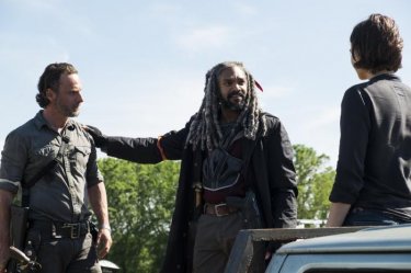 The Walking Dead: Andrew Lincoln e Khary Payton nell'episodio Mercy