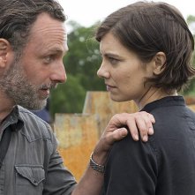 The Walking Dead: Andrew Lincoln e Lauren Cohan nell'episodio Mercy